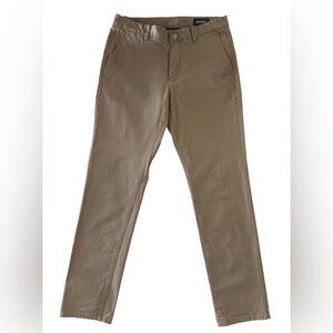 Bonobos The Original Chino Pants Mens 32 X 32 Slim Fit Khaki Flat Front